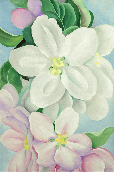 Georgia O’Keeffe, <em>Apple Blossoms</em>, 1930.